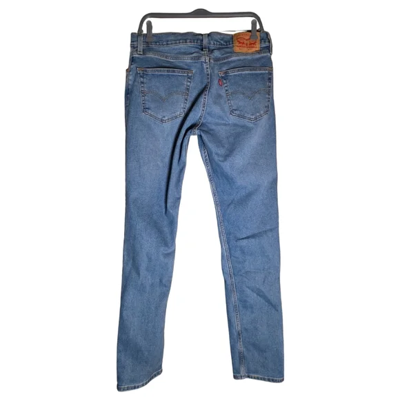 Levi’s 511 Slim Fit Jeans W33 L34 Medium Wash Men’s Stretch Denim - Picture 4 of 5